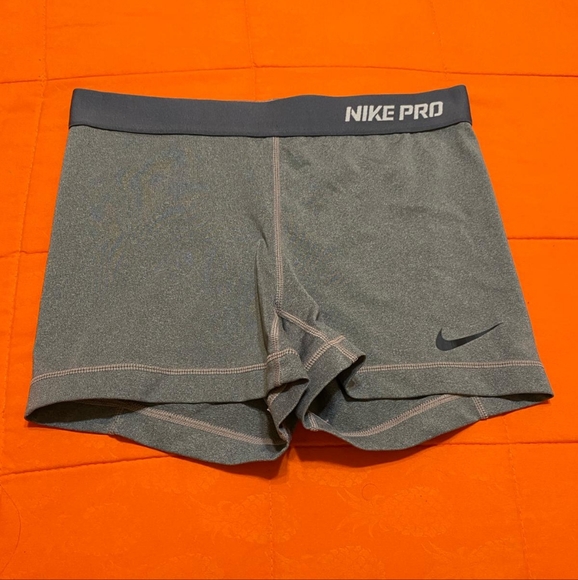 Nike Women's Dry Running Shorts Grey Size Medium